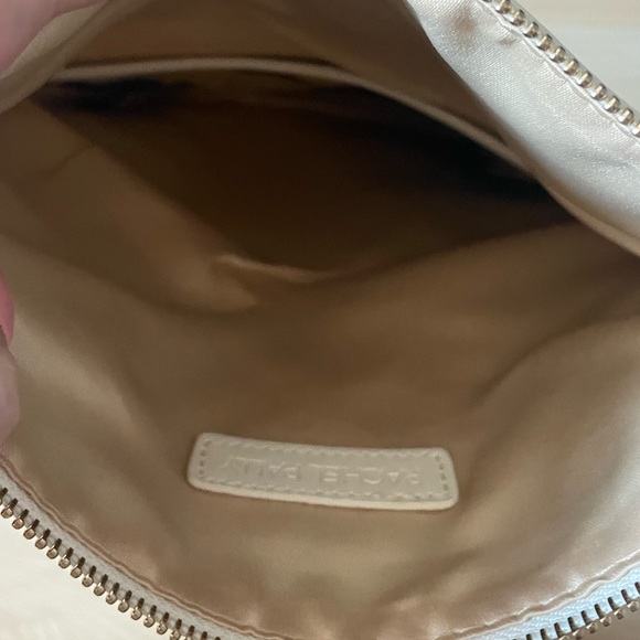 NWOT Rachel Pally Reversible Floral and Leather Clutch - Picture 2 of 5